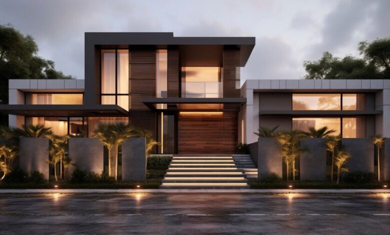 luxury house