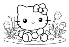 coloring:jq8b0un4kyy= hello kitty